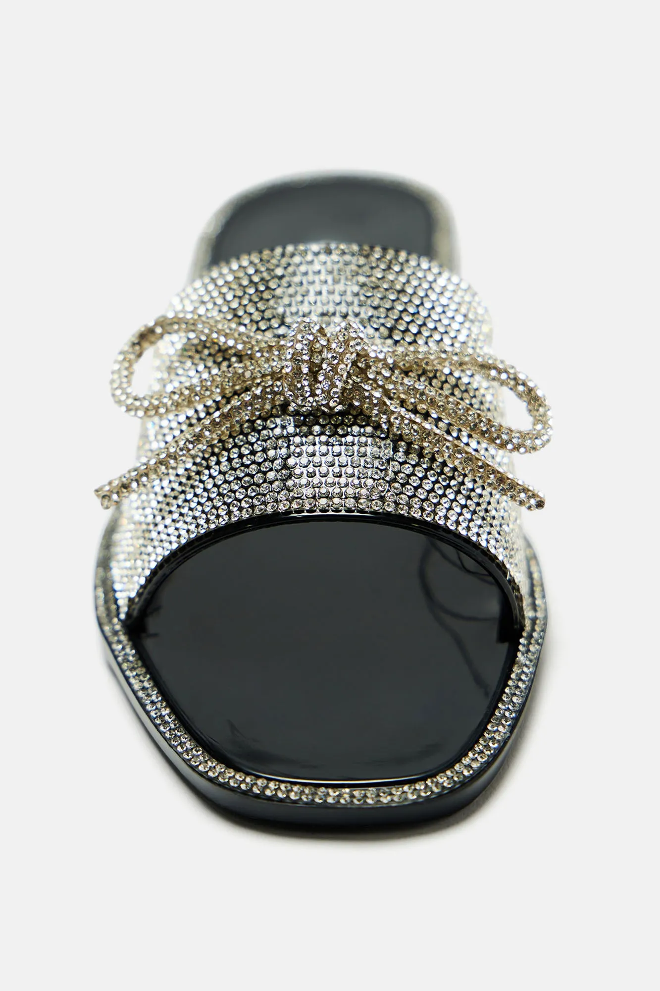 Always Sweet Embellished Sandals - Black