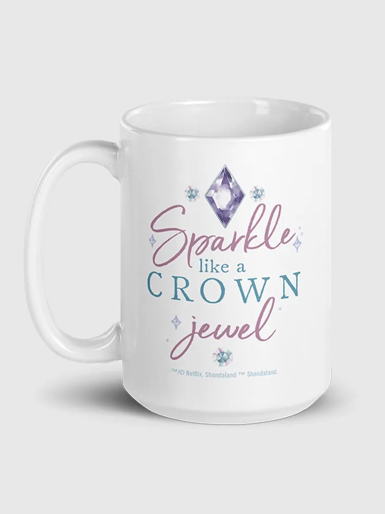 Bridgerton Sparkle Like a Crown Jewel Mug