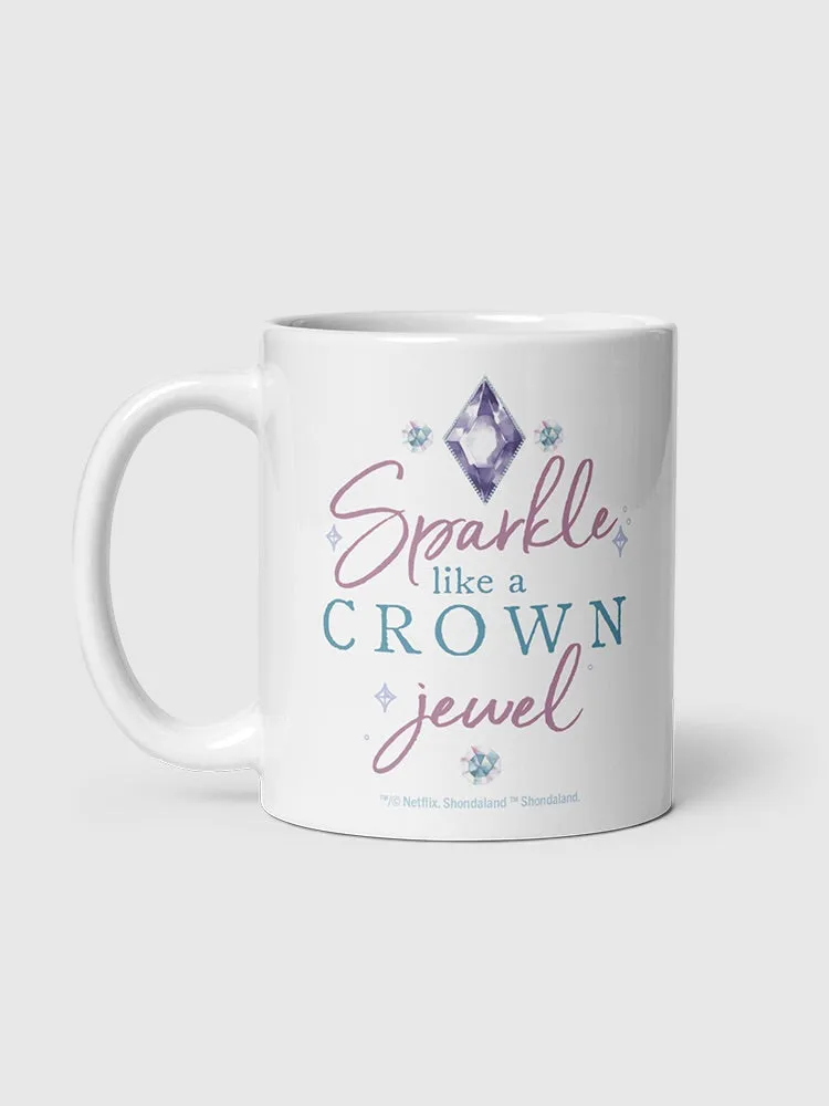 Bridgerton Sparkle Like a Crown Jewel Mug