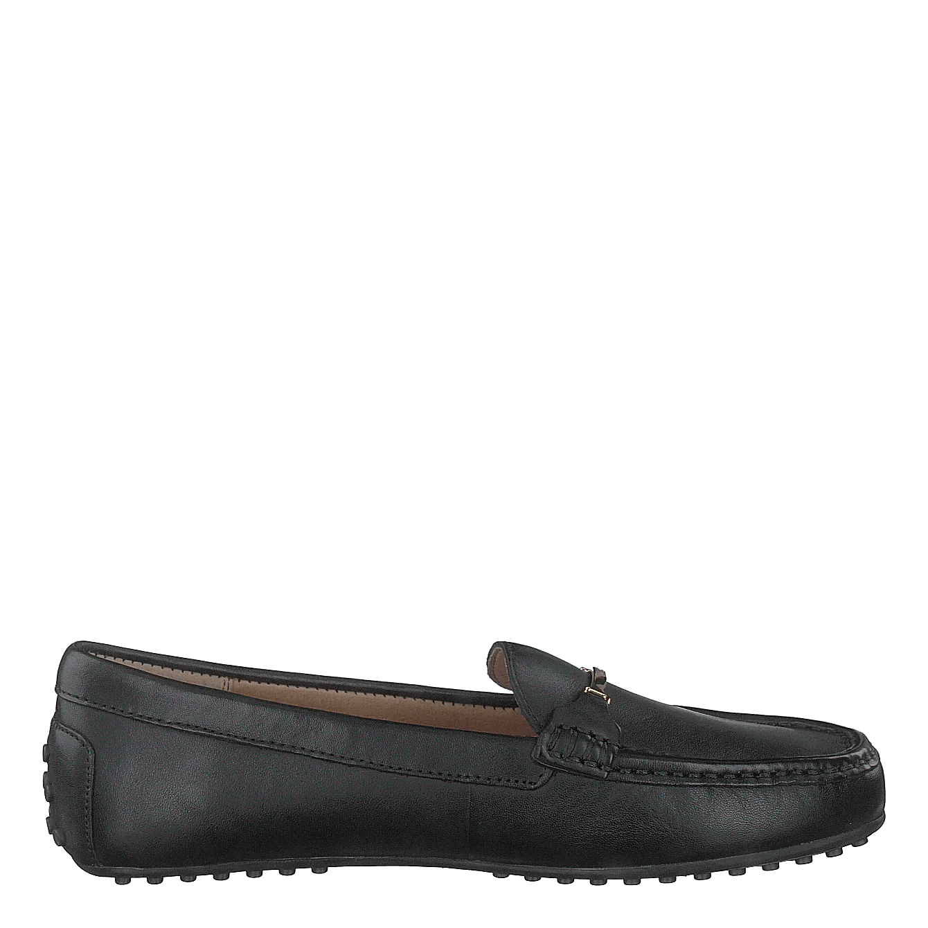 Briony Leather Driver Black