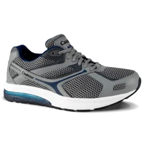 Cambrian Men's Ultra Mesh Walking Shoes- Grey/ Navy
