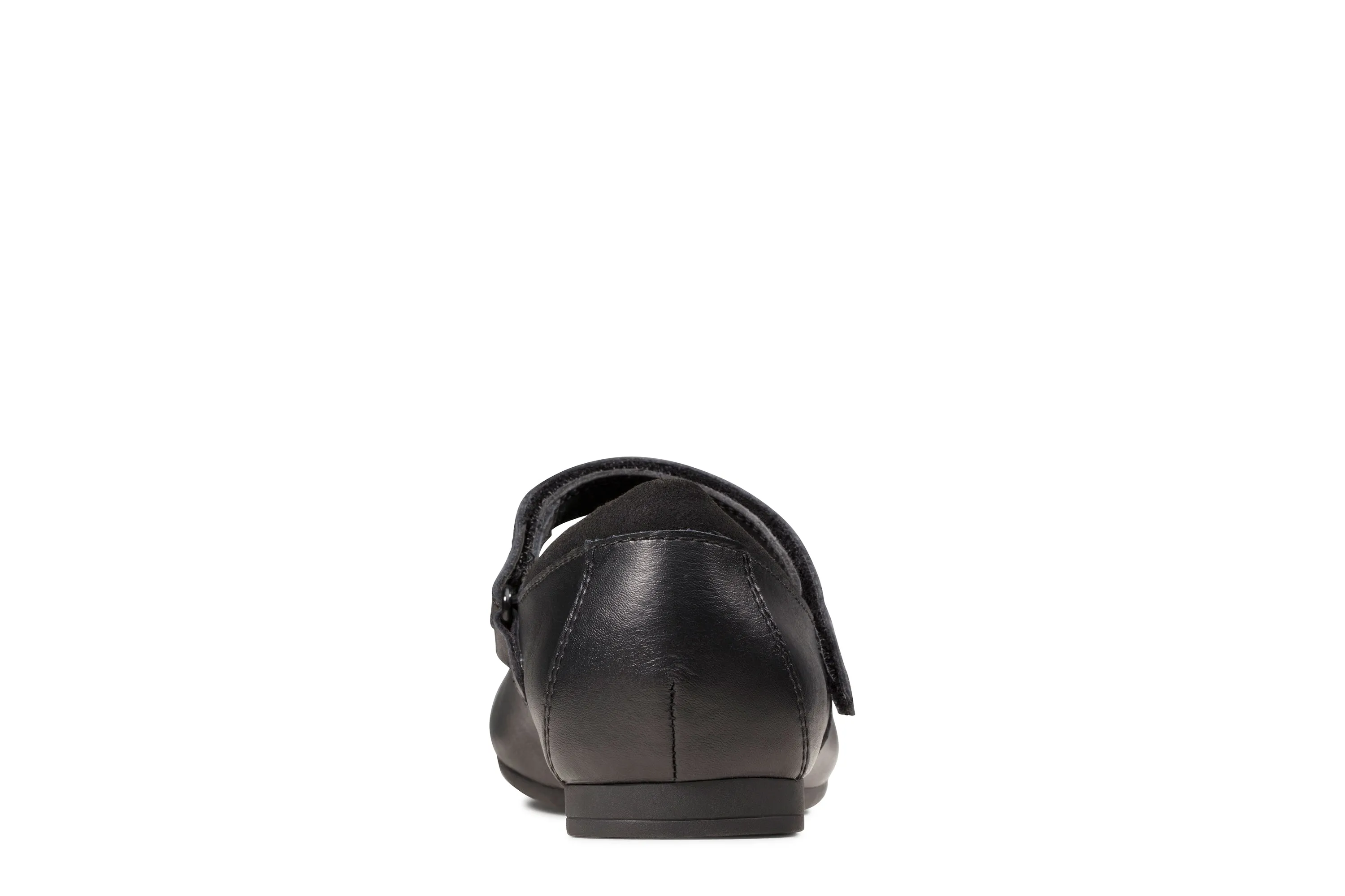 Clarks Scala Dawn Girls Black School Shoe