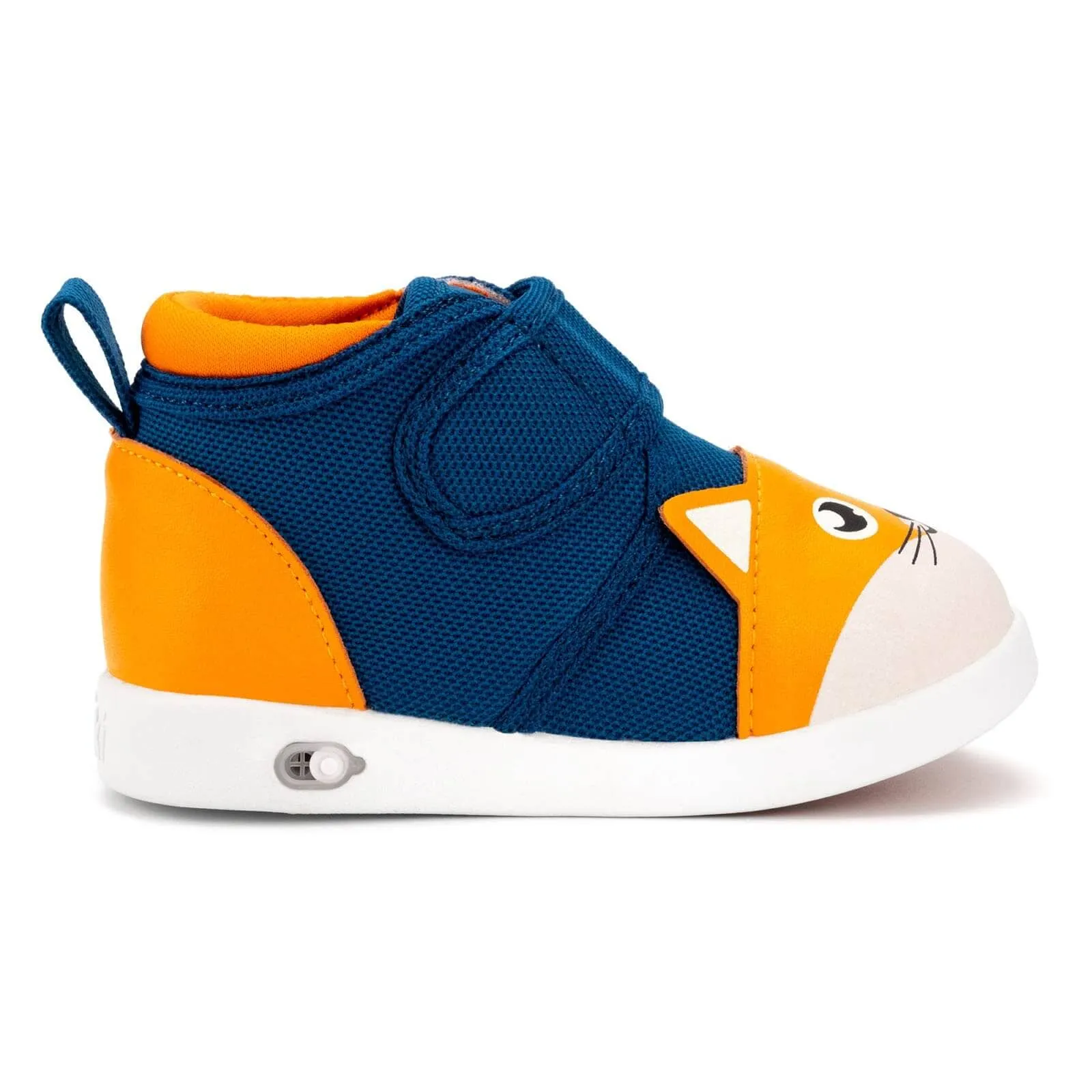 Fox Squeaky Toddler Shoes | Deep Blue