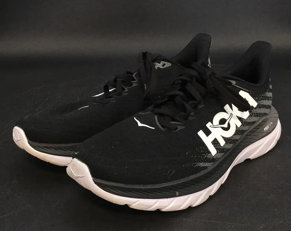 Hoka One One Men's Mach 5 1127893 BCSTL Black Athletic Shoes - Size 8D