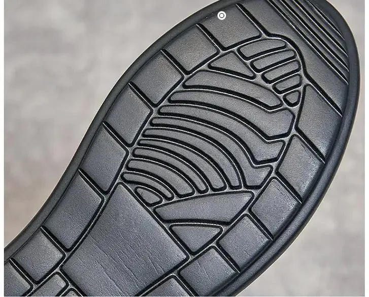 Joskaa 2024 New All Black Platform Sneakers