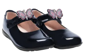Lelli Kelly Girls School Shoe Luna2 F Black Patient
