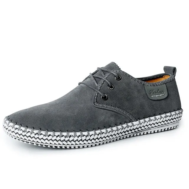 Men Sneakers Summer Shoes Plus Size  Fashion Lace-up Platform Sneakers Men Shoes Solid Casual Shoes Man zapatillas hombre