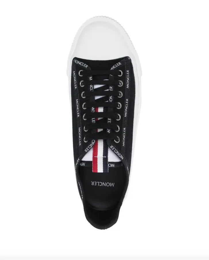 Moncler Glissiere low-top canvas sneakers