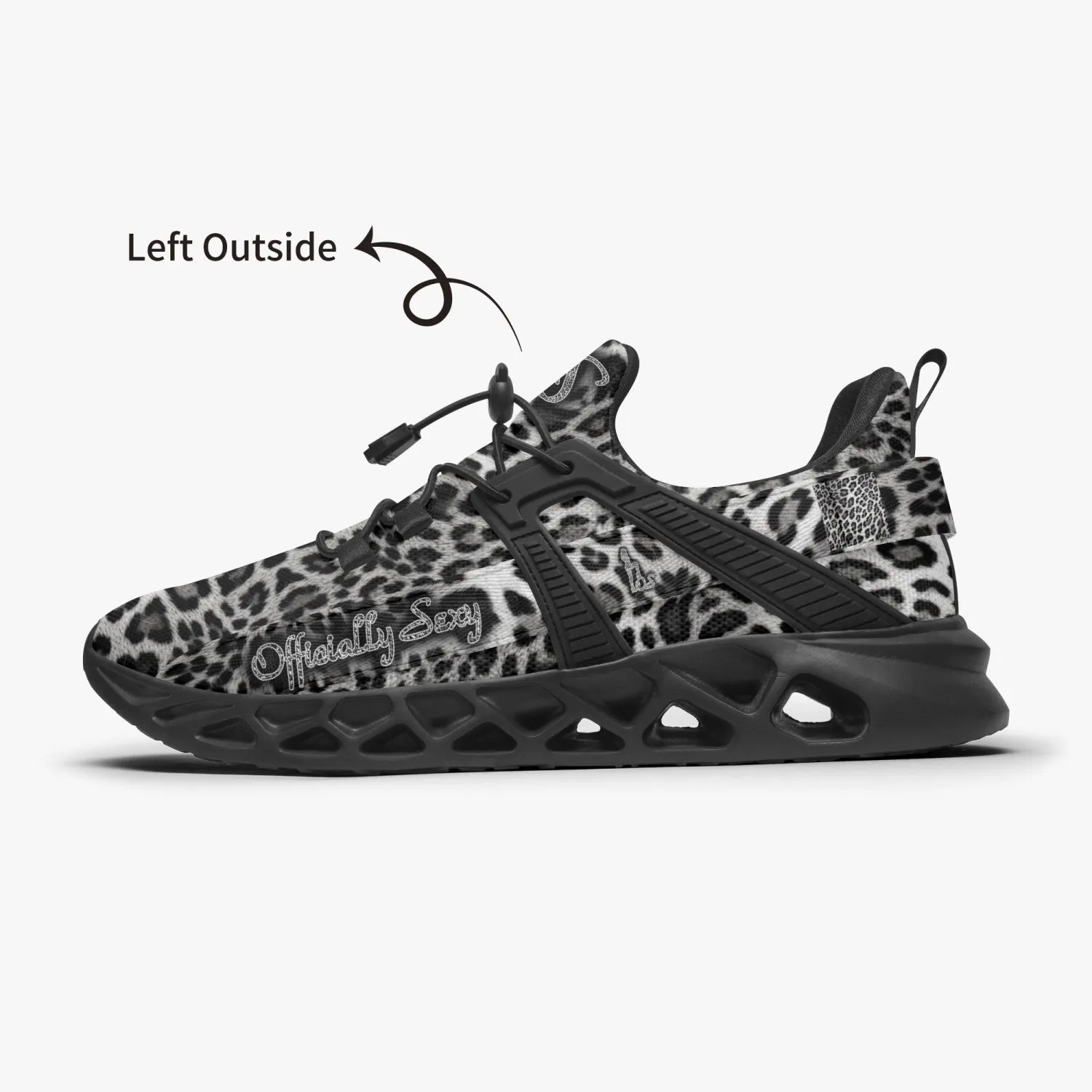 Officially Sexy Snow Leopard Collection  Mesh Running Shoes Small Pattern
