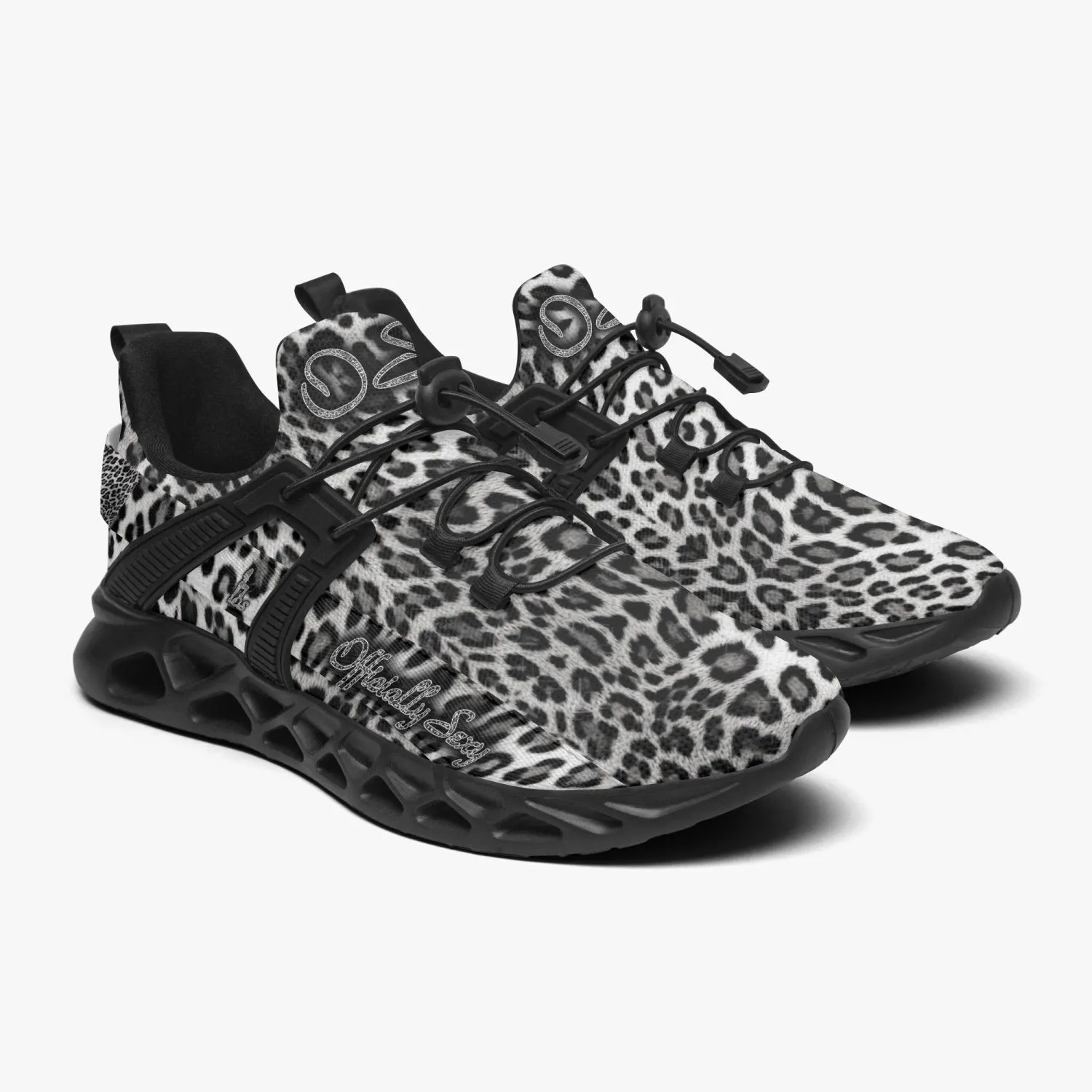 Officially Sexy Snow Leopard Collection  Mesh Running Shoes Small Pattern