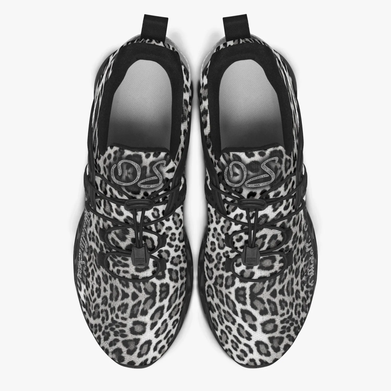 Officially Sexy Snow Leopard Collection  Mesh Running Shoes Small Pattern