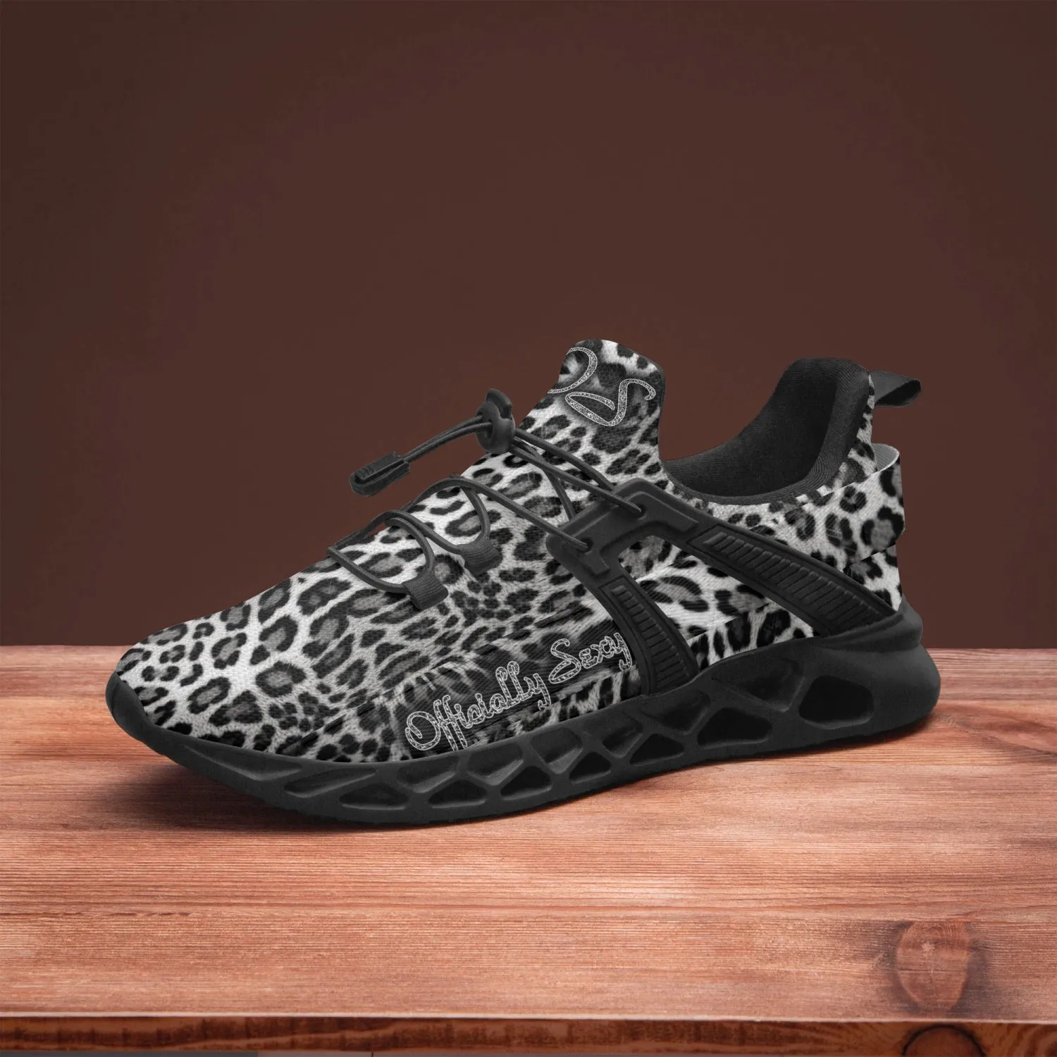 Officially Sexy Snow Leopard Collection  Mesh Running Shoes Small Pattern