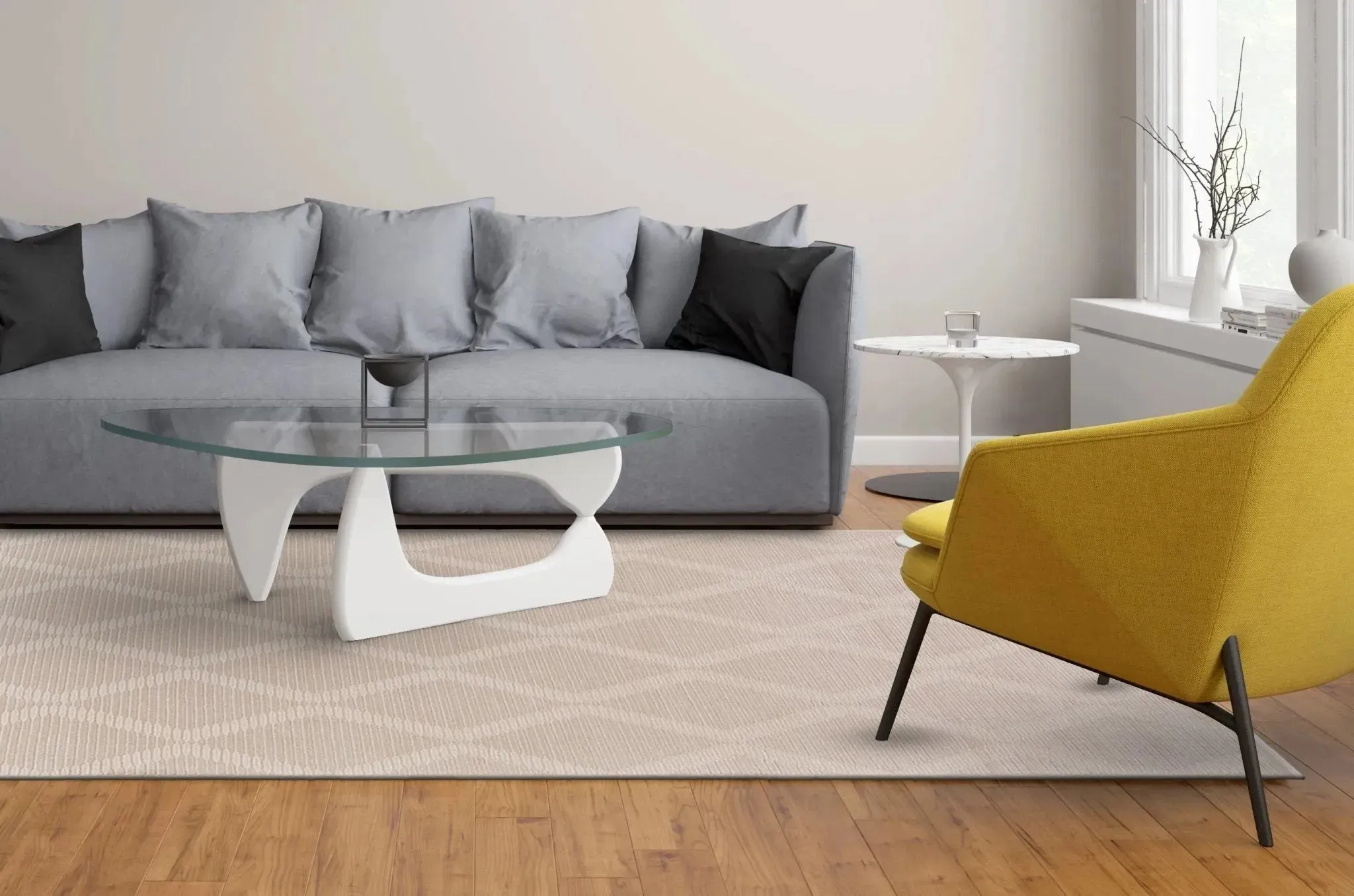 Prasad 6703678F Ivory/Tan Rug