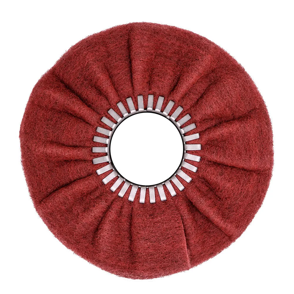 Satin Airway Buffing Wheel for Angle Grinders