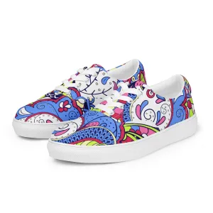 Sechia Lace-up Canvas Sneakers