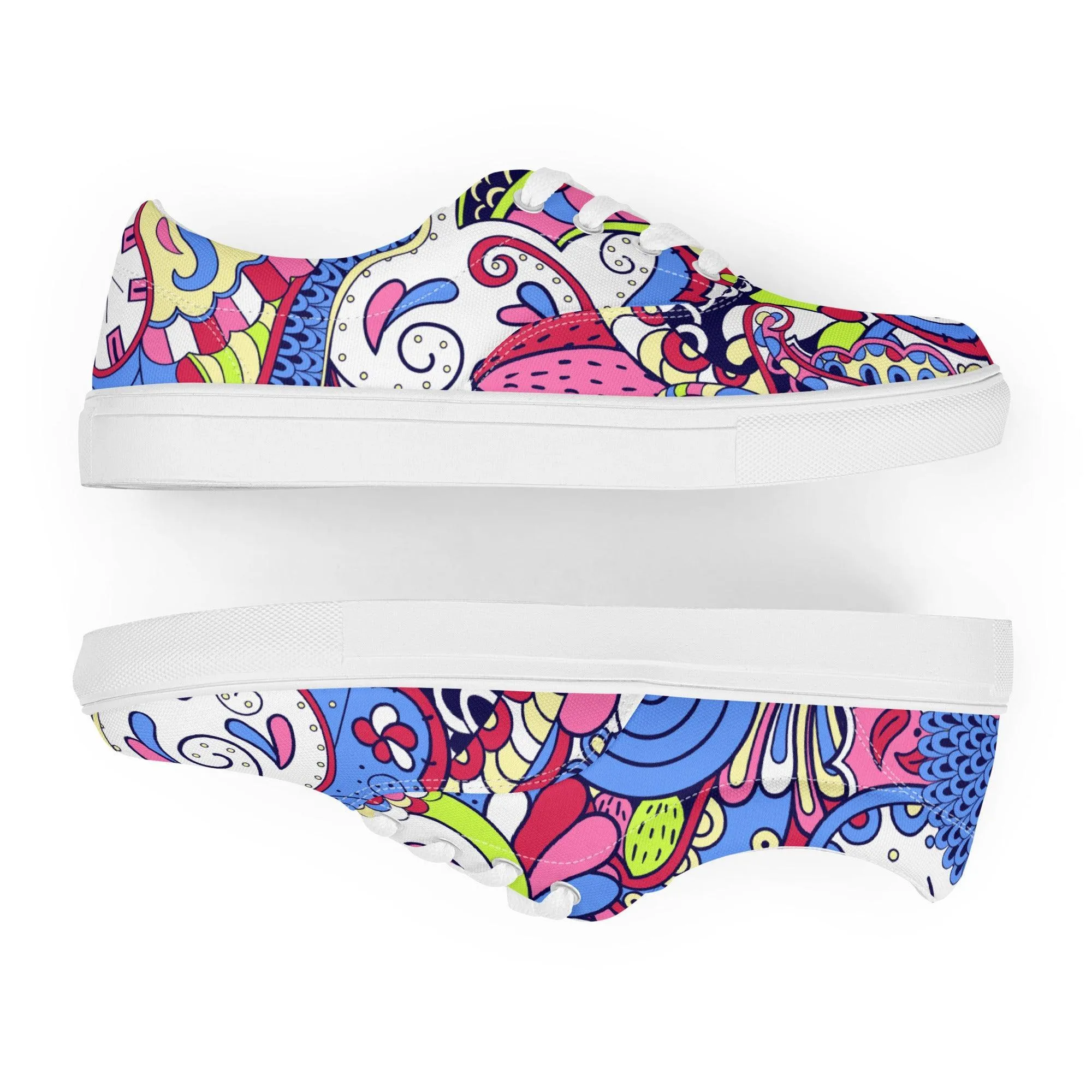 Sechia Lace-up Canvas Sneakers