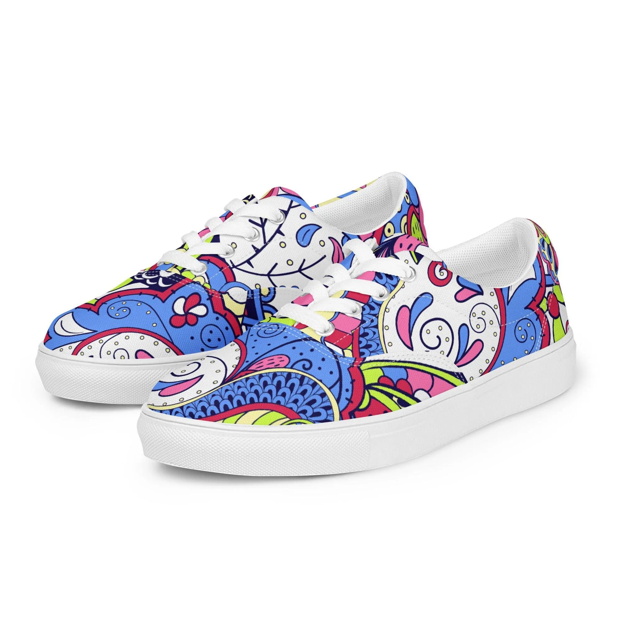 Sechia Lace-up Canvas Sneakers