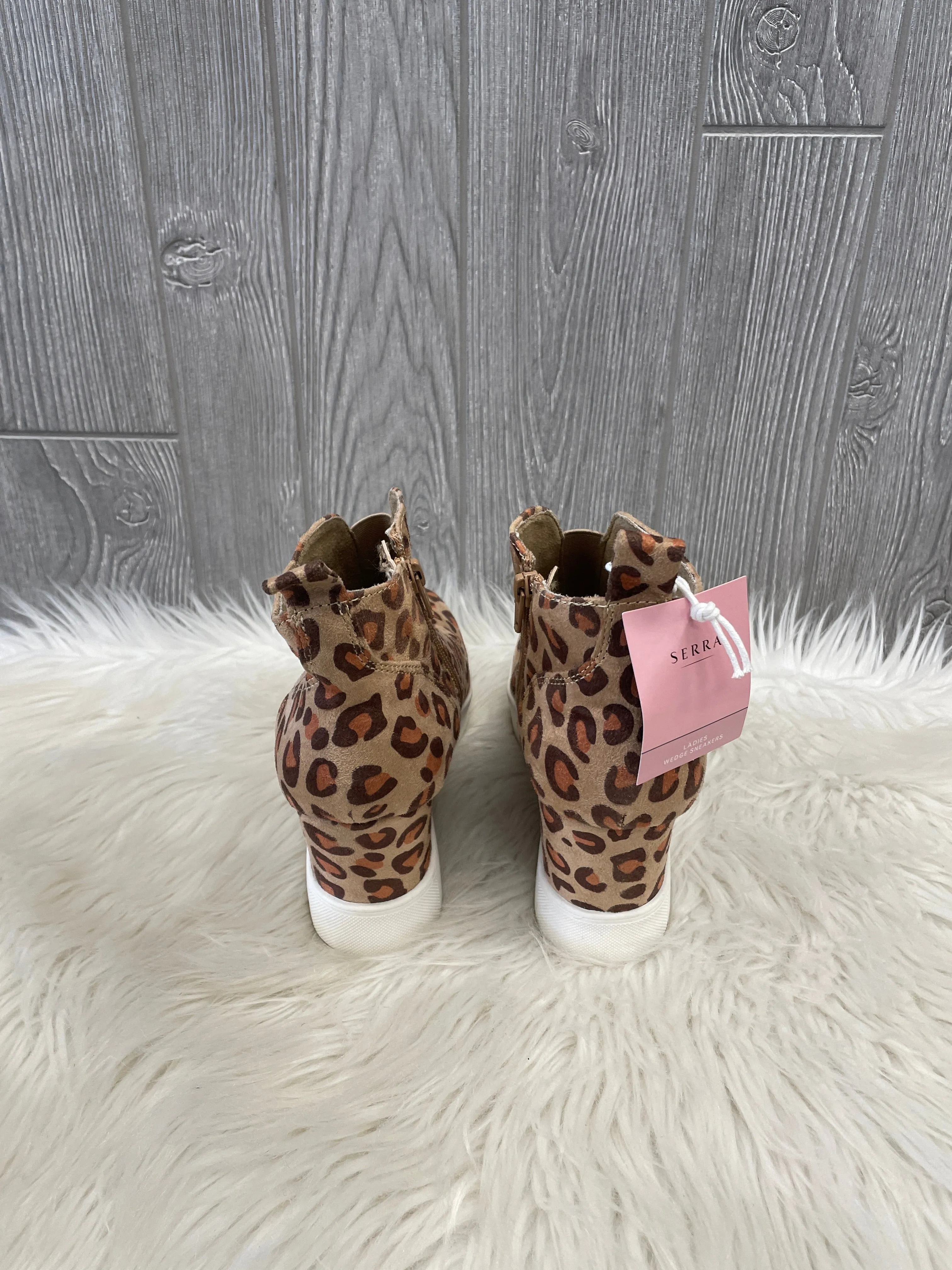 Shoes Sneakers Platform By Serra In Animal Print, Size: 9