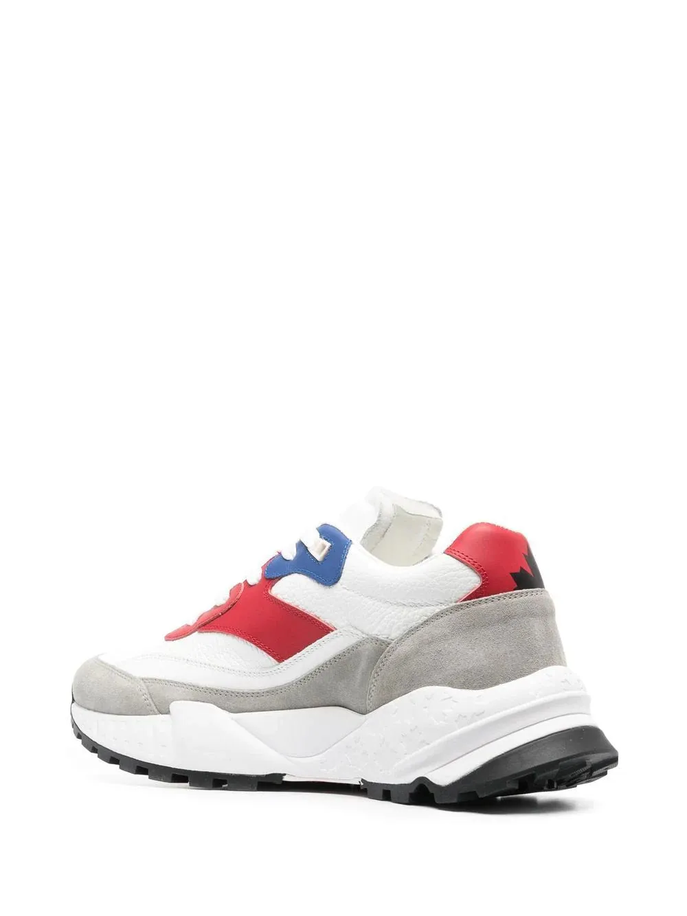 side logo-print chunky sneakers