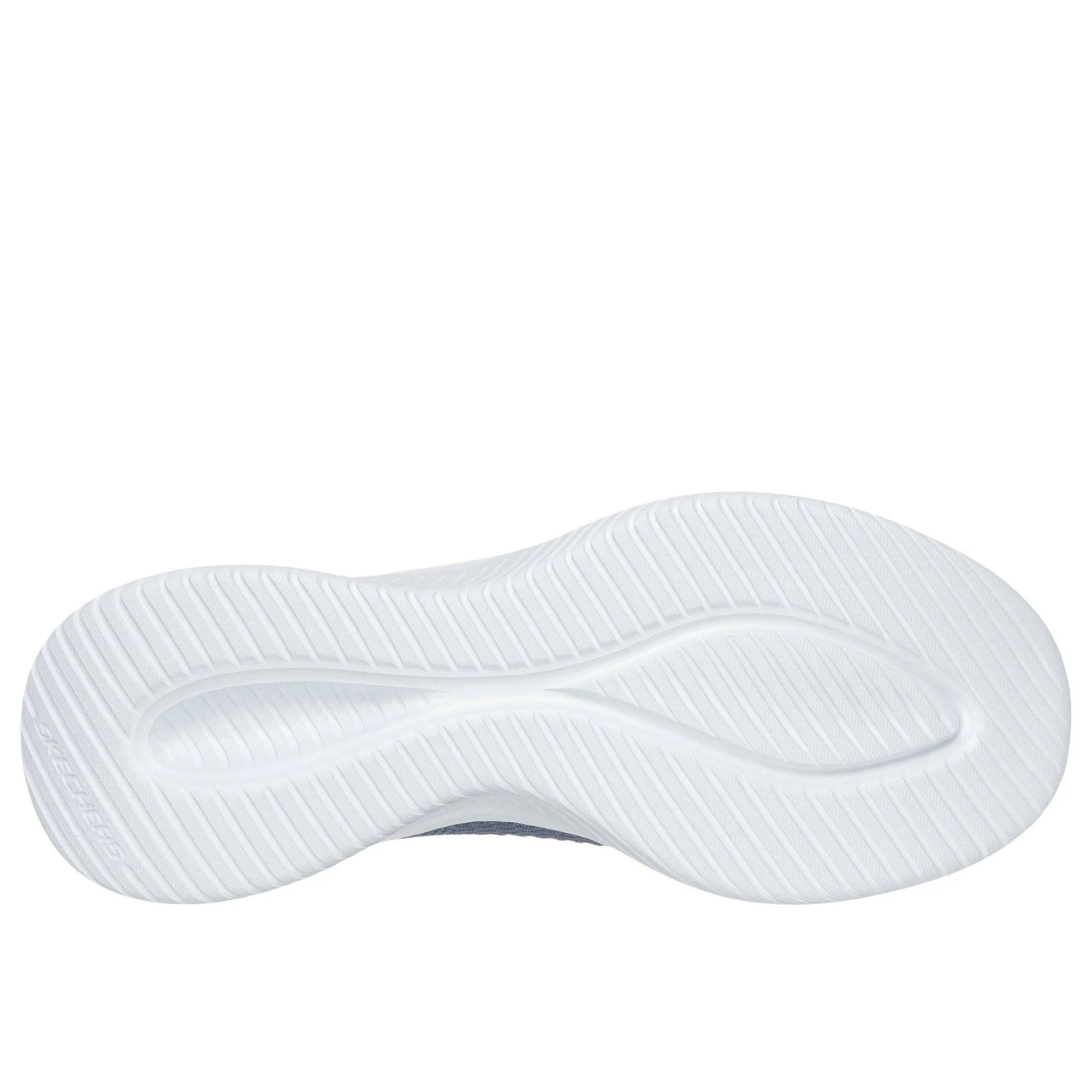 Skechers 149708 Ultra Flex 3.0-Cozy Streak Slip Ins Ladies Slate Textile Vegan Slip On Trainers