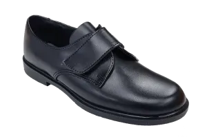Smart Step Boys Velcro School Shoes - Black