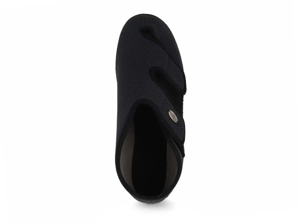 Tuffeln Women double Velcro Bandage shoes 'Balsam', grey