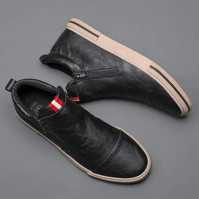 xiangtuibao   Men's Sneakers Men Loafers Shoes Fashion Slip on Men Driving Shoes Soft Sapato Masculino Mocassin Homme